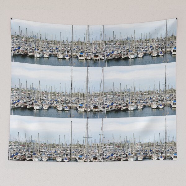 Item preview, Boats and masts. Olympic Port of Barcelona. designed and sold by manoloshoping.