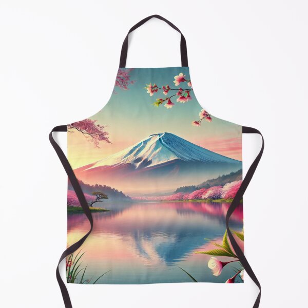 Item preview, Spring in Japan – Stunning Landscape of Mount Fuji and Cherry Blossoms designed and sold by NihonKamonScape.