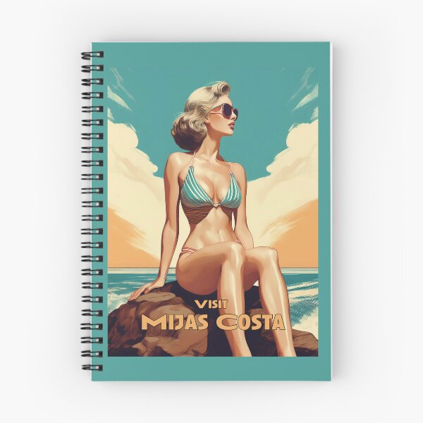 Item preview, Mijas Costa Retro style Travel poster designed and sold by Boxing Kangaroo Retail Company.