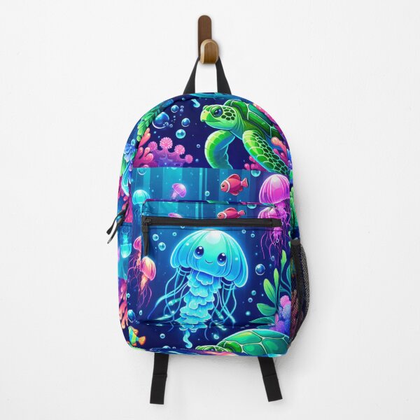 Item preview, Vibrant Ocean Fantasy with Jellyfish and Turtles designed and sold by Taans-Creation.