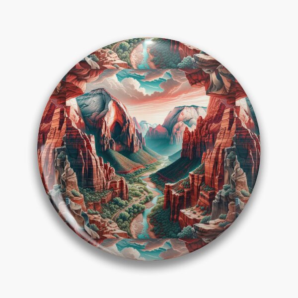 Item preview, National Parks Series #6 – Zion Canyon Wonders designed and sold by Meta2Physical.