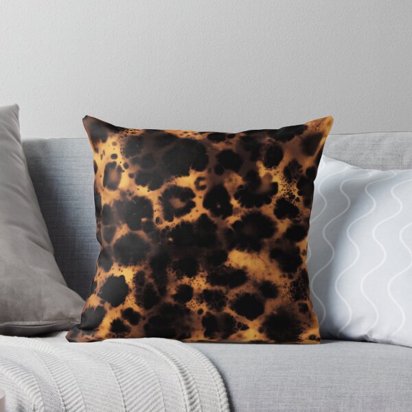 Item preview, Brown Tortoiseshell Tortoise Snow Leopard Print Pattern designed and sold by Eurokollektiv.