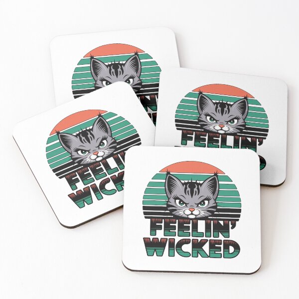 Item preview, Feelin' Wicked - Cat designed and sold by Crazy Before Cats.