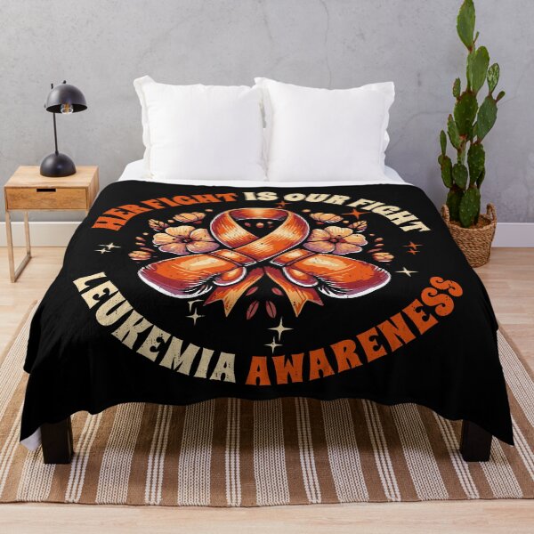 Item preview, Leukemia Awareness - Her Fight Is Our Fight designed and sold by TeeByDesignsCo®.