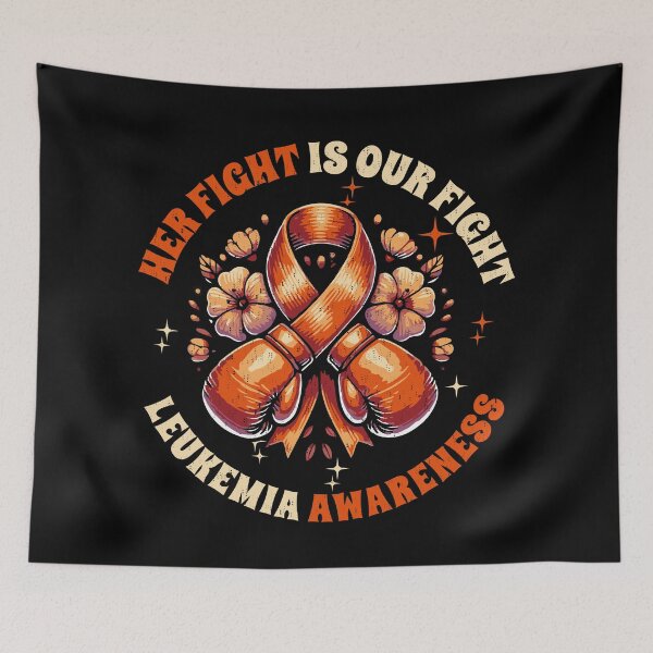 Item preview, Leukemia Awareness - Her Fight Is Our Fight designed and sold by TeeByDesignsCo®.