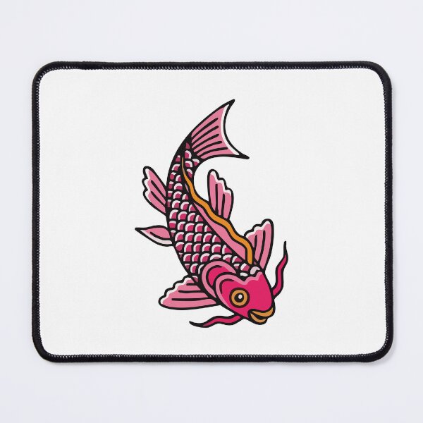 Item preview, Japanese pink fish designed and sold by OceanStudio224.