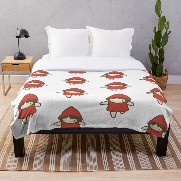 Item preview, Chica con sudadera roja designed and sold by ecargrace.