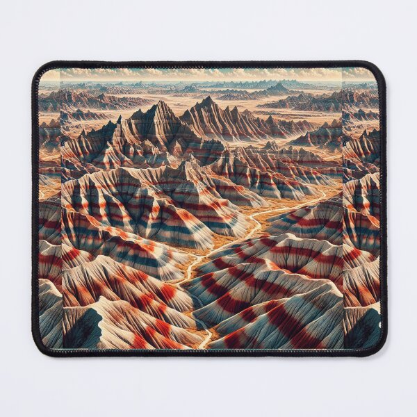 Item preview, National Parks Series #18 – Badlands Endless Horizon designed and sold by Meta2Physical.