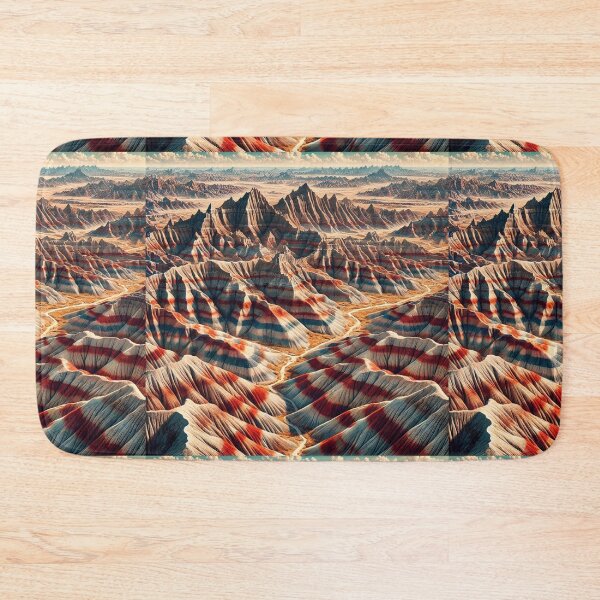Item preview, National Parks Series #18 – Badlands Endless Horizon designed and sold by Meta2Physical.