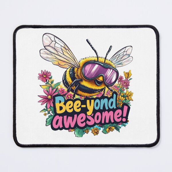 Item preview, Bee-yond awesome - Cute Bee designed and sold by LifmusGoDesigns.