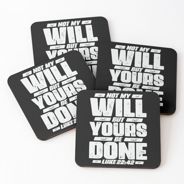 Item preview, Luke 22:42 Not My Will But Yours Be Done designed and sold by plushism.