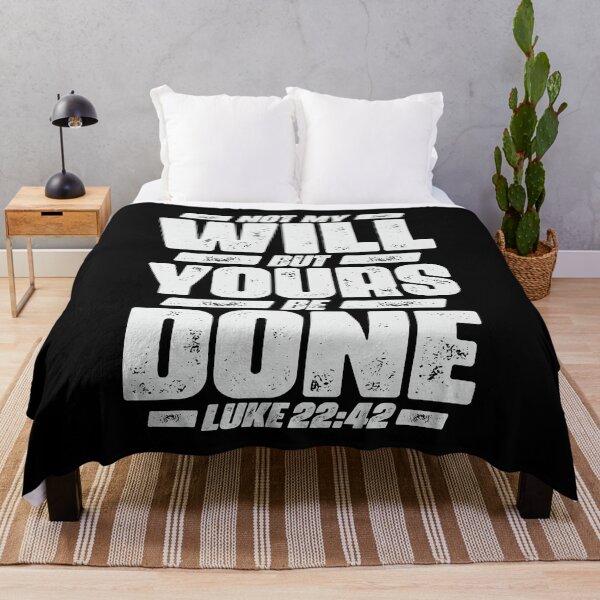 Item preview, Luke 22:42 Not My Will But Yours Be Done designed and sold by plushism.