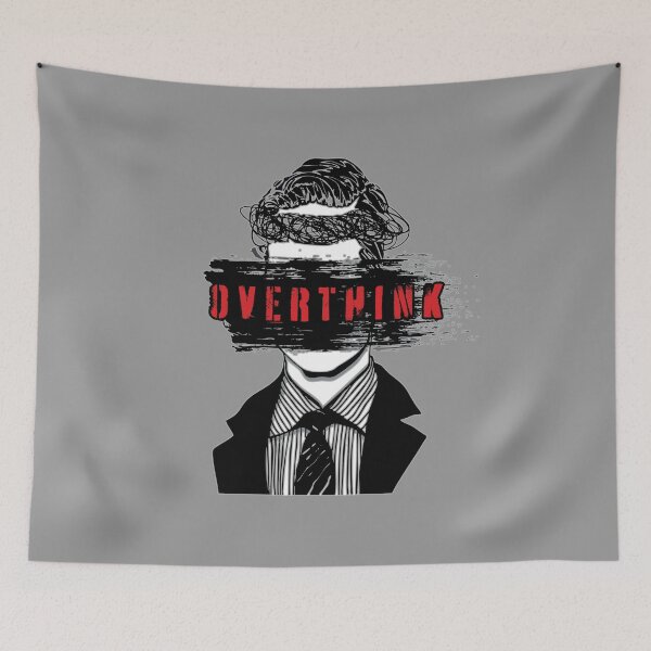 Item preview, Overthink designed and sold by TeeLabDesign.