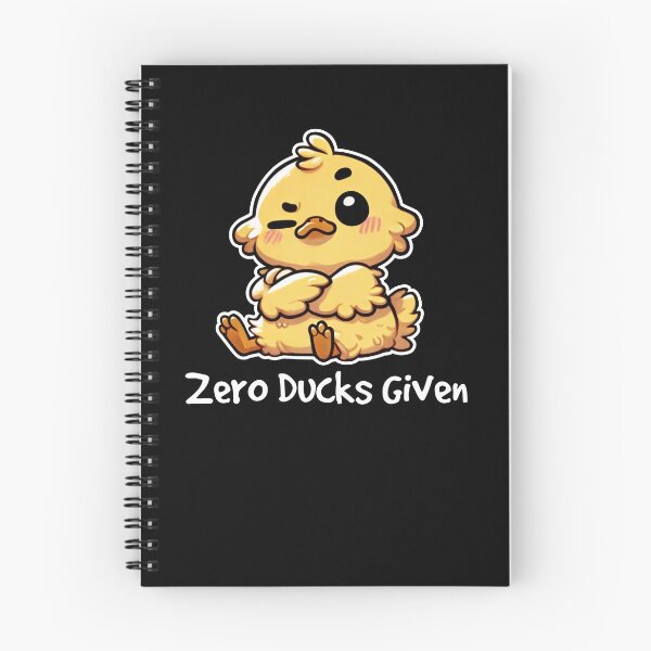 Item preview, Zero Ducks Given designed and sold by DetourShirts.