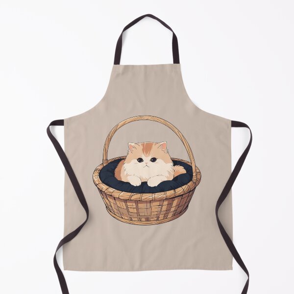 Item preview, Persian cat in a basket designed and sold by PawPurfect.
