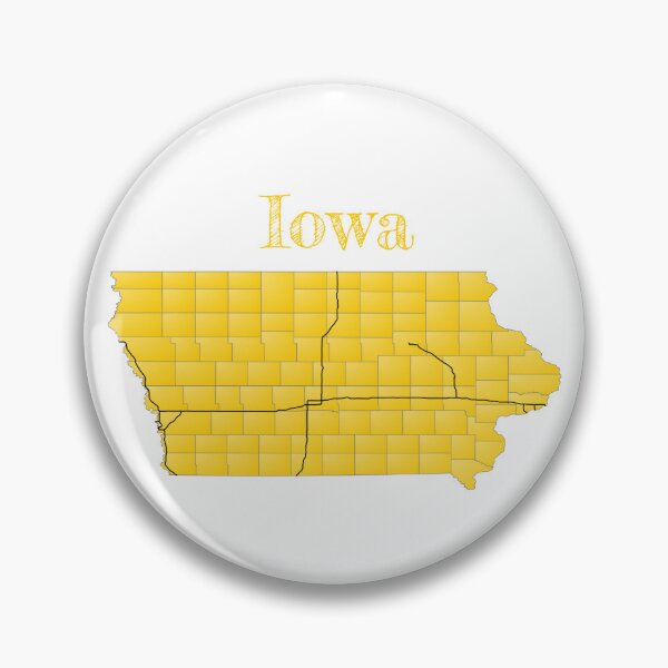 Item preview, Iowa Counties & Interstates designed and sold by PhilbonianDezin.