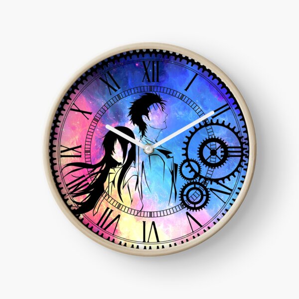 Steins Gate Clocks Redbubble