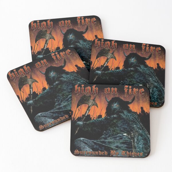 Item preview, High on Fire - Surrounded by Thieves album 2002 designed and sold by Jennifer-lab.