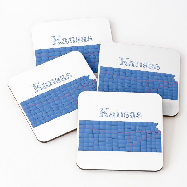 Item preview, Kansas Counties & Interstates designed and sold by PhilbonianDezin.