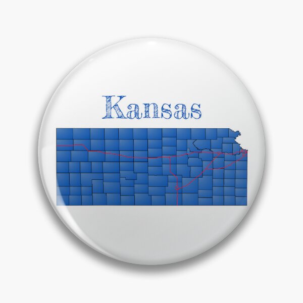 Item preview, Kansas Counties & Interstates designed and sold by PhilbonianDezin.