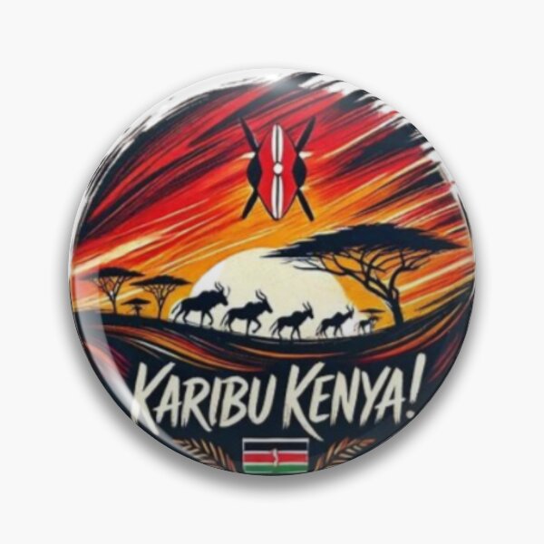 Aperçu de l'œuvre Logo de Karibu Kenya créée et vendue par Shs-Kenya.