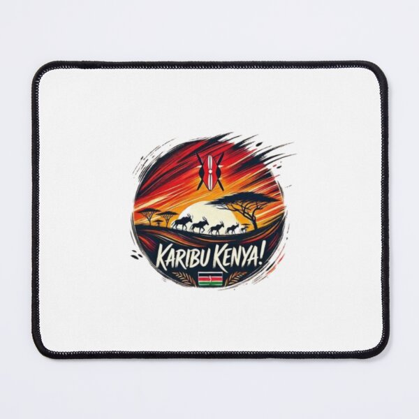 Item preview, Karibu Kenya Logo designed and sold by Shs-Kenya.
