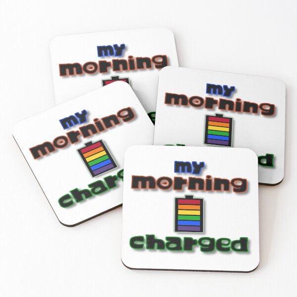 Item preview, My Morning Is Charged designed and sold by Henrylizarraga.