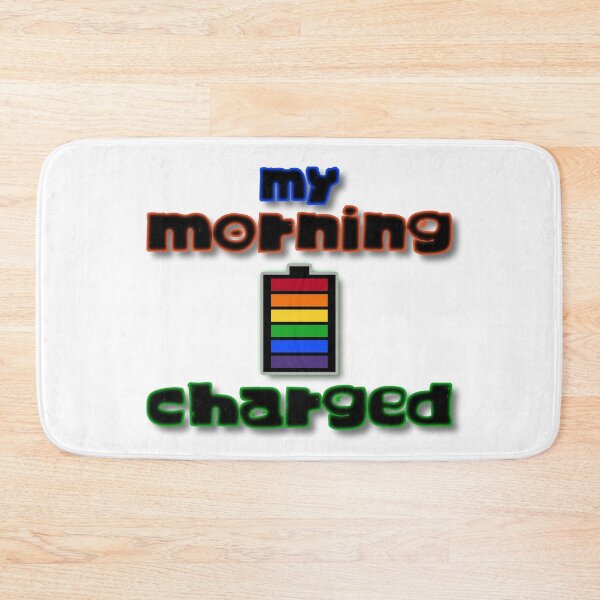 Item preview, My Morning Is Charged designed and sold by Henrylizarraga.
