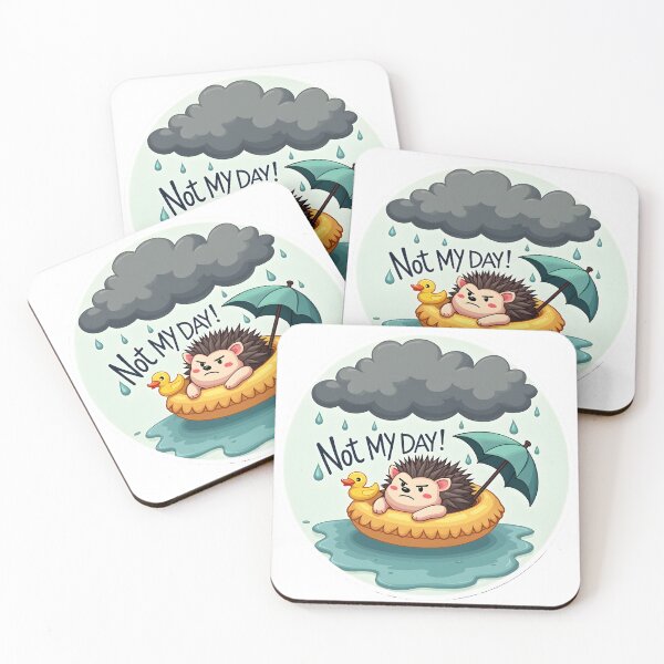 Item preview, Not My Day: A Hilarious Hedgehog Adventure designed and sold by shrolts.