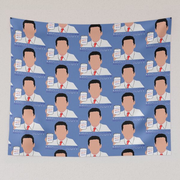 Item preview, Ilustración de Michael Scott designed and sold by ZooStateofMind.