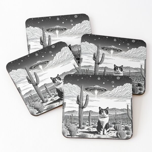 Item preview, the cat in the dessert designed and sold by Henri Banks.