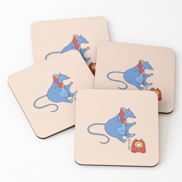 Item preview, Copy of Blue rat calling in a phone  designed and sold by Gowthamsahi.