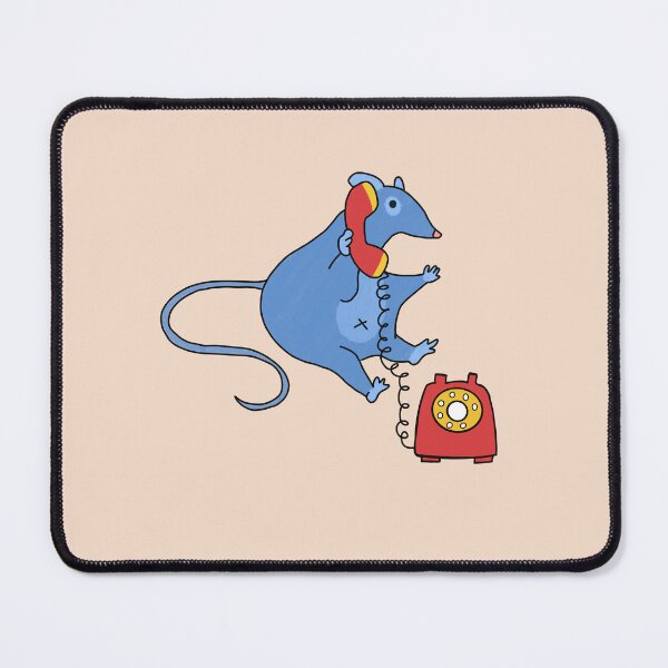 Item preview, Copy of Blue rat calling in a phone  designed and sold by Gowthamsahi.