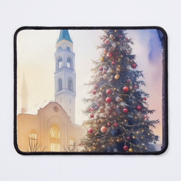 Item preview, Watercolor Belgrade-Christmas Edition designed and sold by TondoMeander.