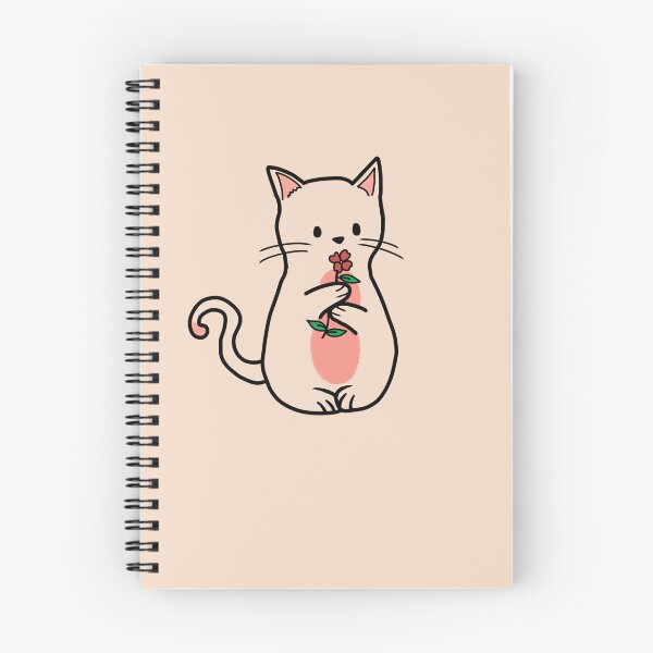 Item preview, Cute cat with red flower  designed and sold by Gowthamsahi.