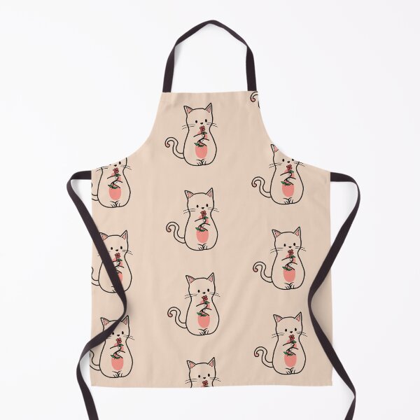 Item preview, Cute cat with red flower  designed and sold by Gowthamsahi.