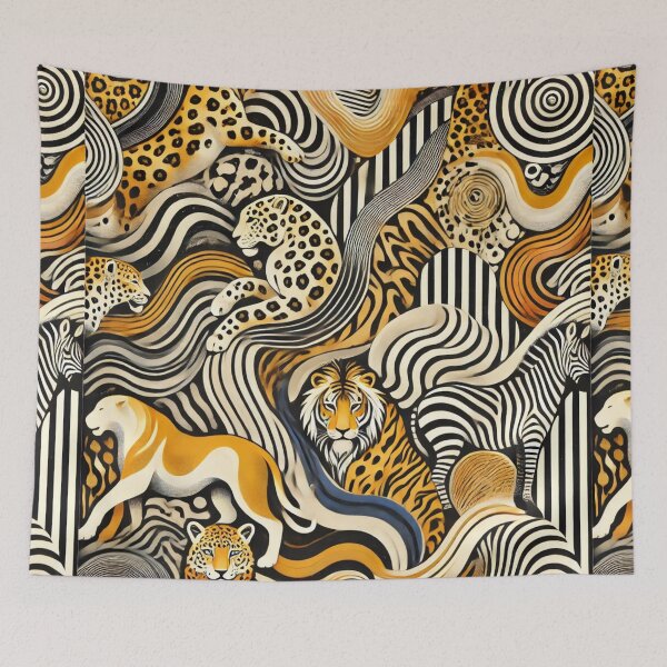 Item preview, Wild Harmony: Mixed Animal Print designed and sold by Meta2Physical.