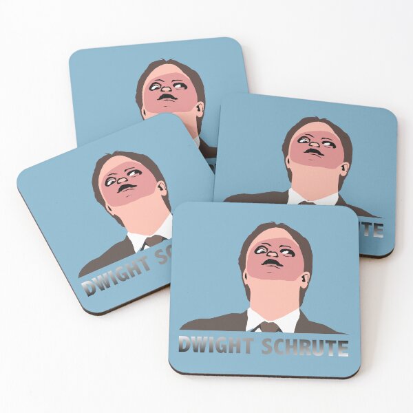 Item preview, Dwight Schrute illustration designed and sold by ZooStateofMind.