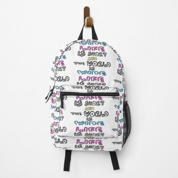 Item preview, Life Is Short, The World Is Wide designed and sold by Henrylizarraga.