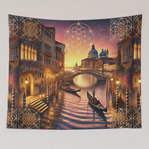 Item preview, Golden Evenings in Venice - Sacred Geometry Fusion designed and sold by Meta2Physical.