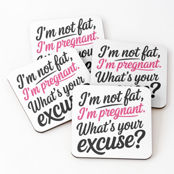 Item preview, I'm Not Fat I'm Pregnant designed and sold by thespecialtyhub.