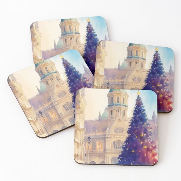 Item preview, Watercolor Budapest-Christmas Edition designed and sold by TondoMeander.