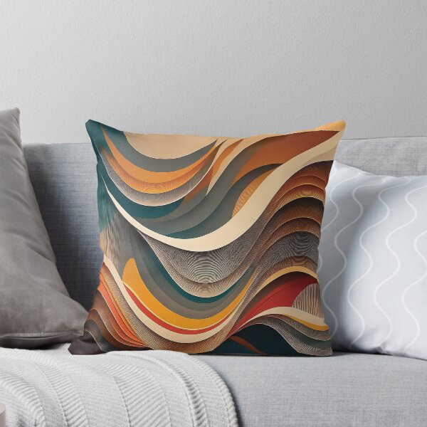 Item preview, A design of a sophisticated exploration of fluid motion and layered complexity.  designed and sold by HEMRO.