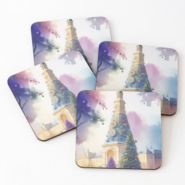 Item preview, Watercolor Chisinau-Christmas Edition designed and sold by TondoMeander.