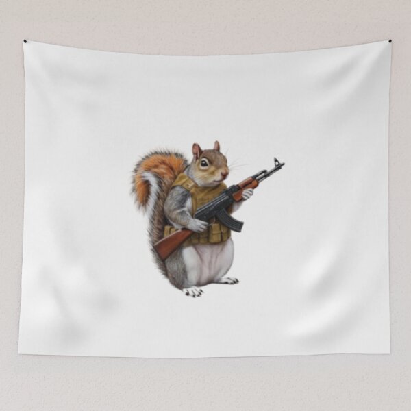 Item preview, CUTE ARMED SQUIRREL  designed and sold by Obinne.