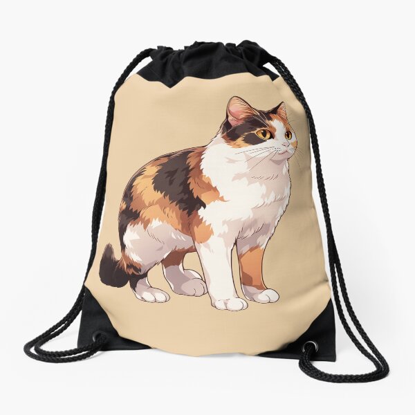 Aperçu de l'œuvre Portrait de chat calico, pour les amoureux des chats calico créée et vendue par xiao xuans.