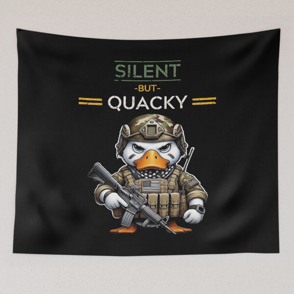 Item preview, Tactical Duck: Silent but Quacky! designed and sold by Tiszert.