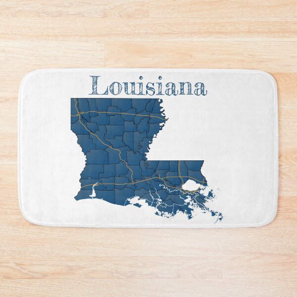 Item preview, Louisiana Counties & Interstates designed and sold by PhilbonianDezin.