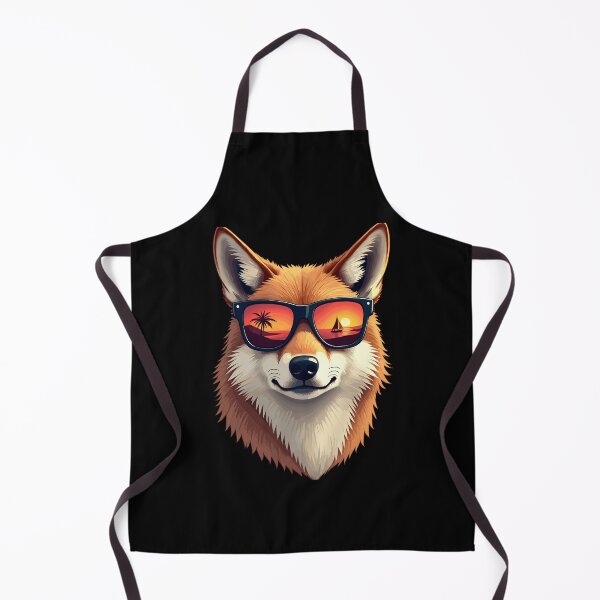 Item preview, Cool Fox with Sunglasses Graphic designed and sold by InsanseCreation.