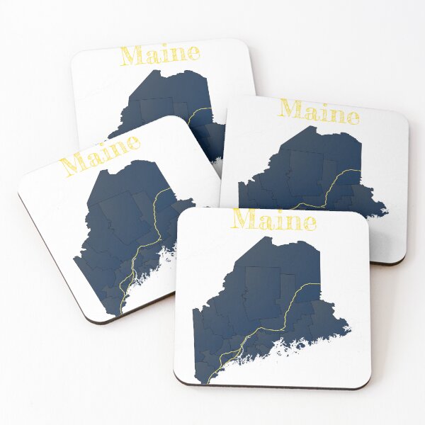 Item preview, Maine Counties & Interstates designed and sold by PhilbonianDezin.